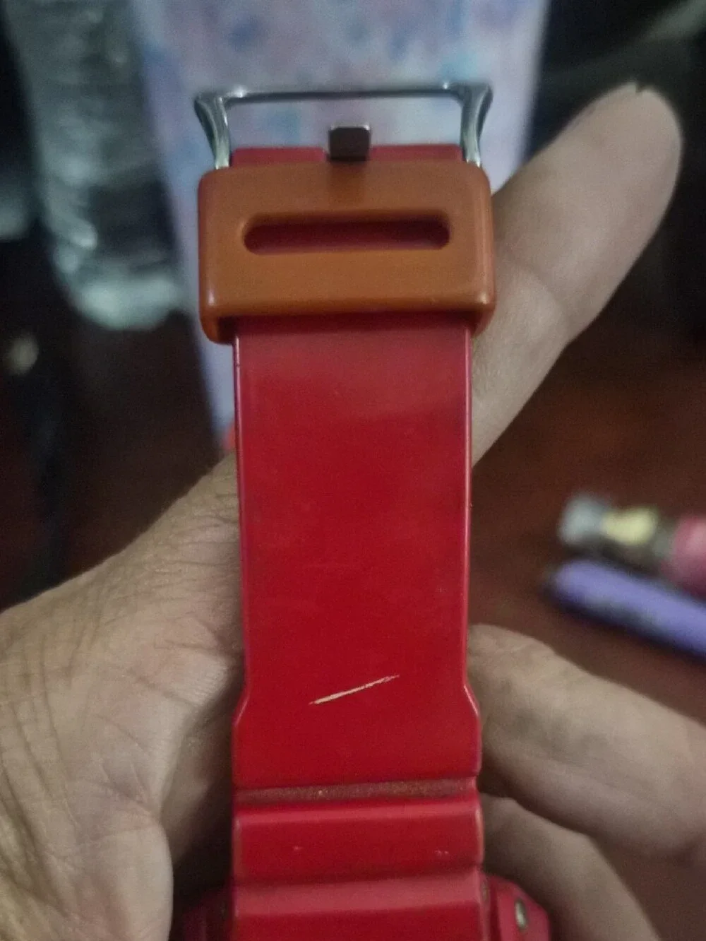 G-Shock Red and Yellow Digital Sport Watch